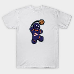 Phoenix Suns Gingerbread Man T-Shirt